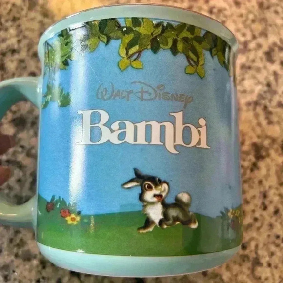 Disney Other - Disney Bambi Classic Scenic Portrait Camper Ceramic Coffee Cup Mug 20 oz